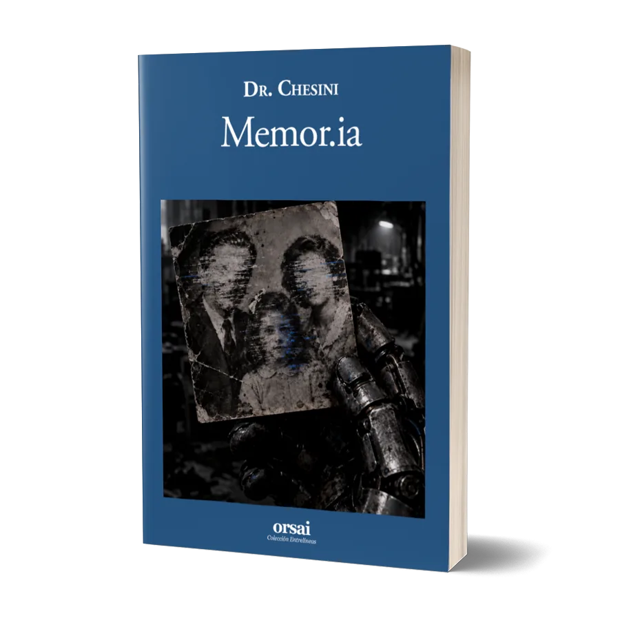 Tapa de Memor.ia, de Dr. Chesini (Editorial Orsai)